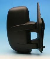 Nissan Interstar Van [02-06] Complete Manual Adjust Wing Mirror Unit - Black - Short Arm